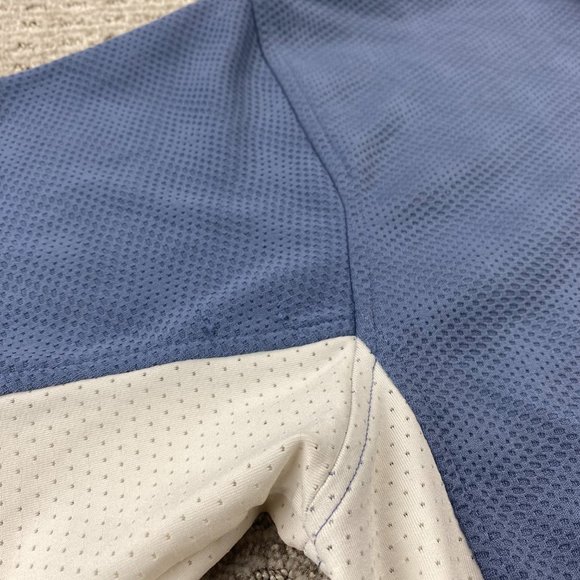 Playboy Golf Polo Shirt Men Extra Large XL Blue White Mesh Breathable Outdoor - Picture 6 of 14